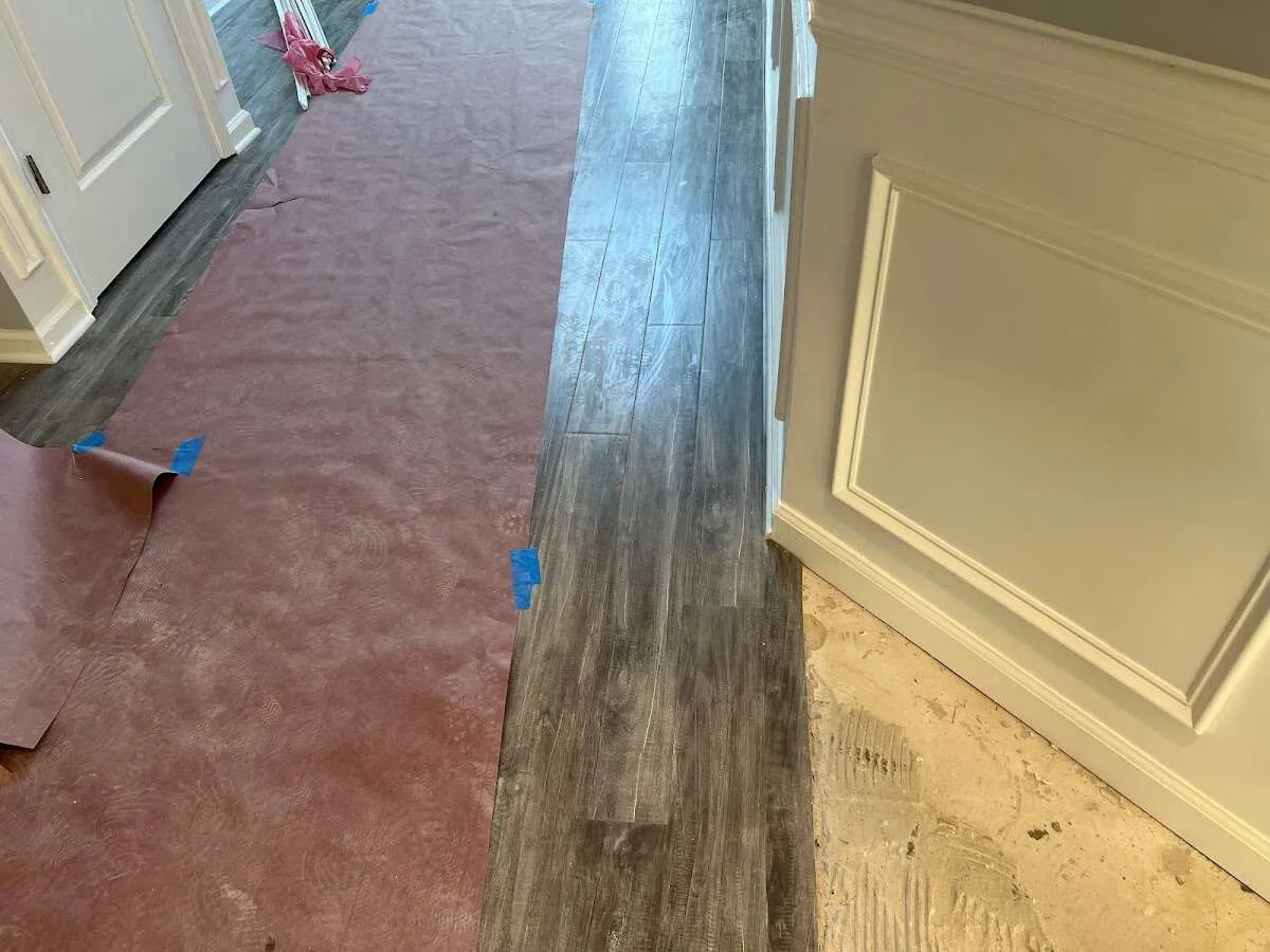 Completed marble shower restoration in Casselberry